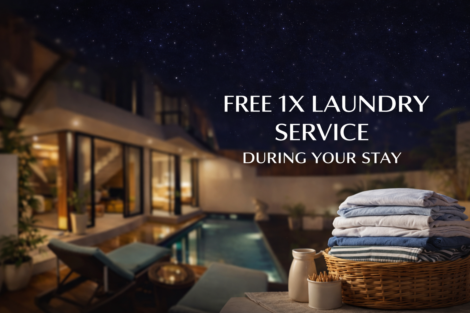 free laundry service