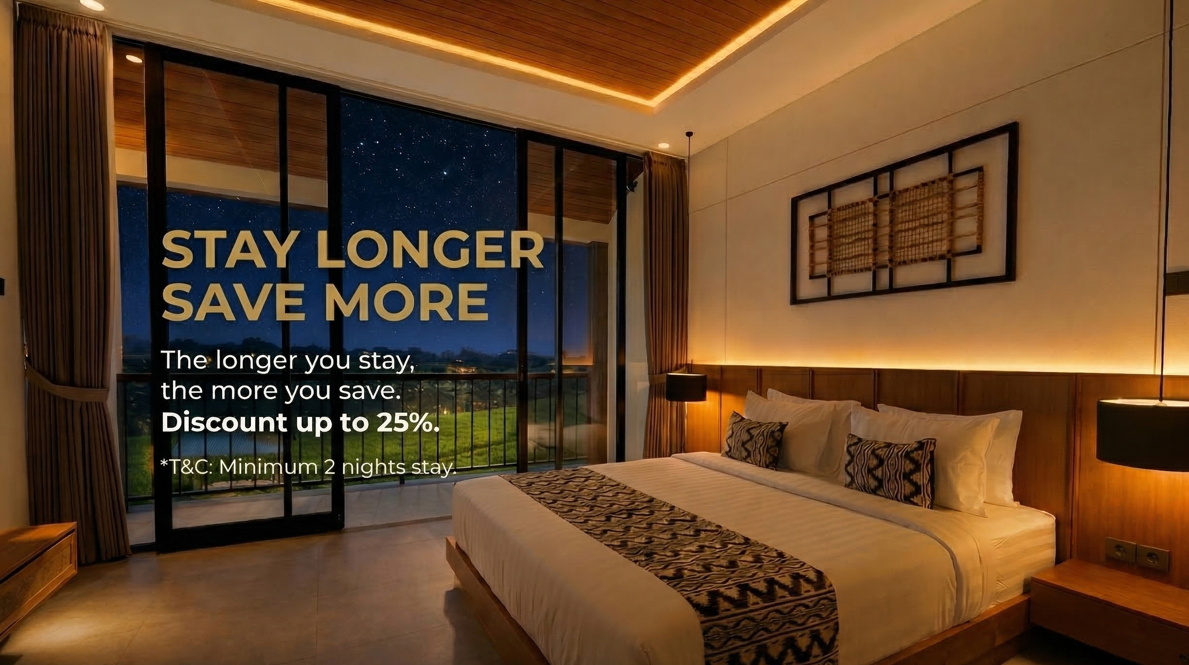 Stay Longer Save More!