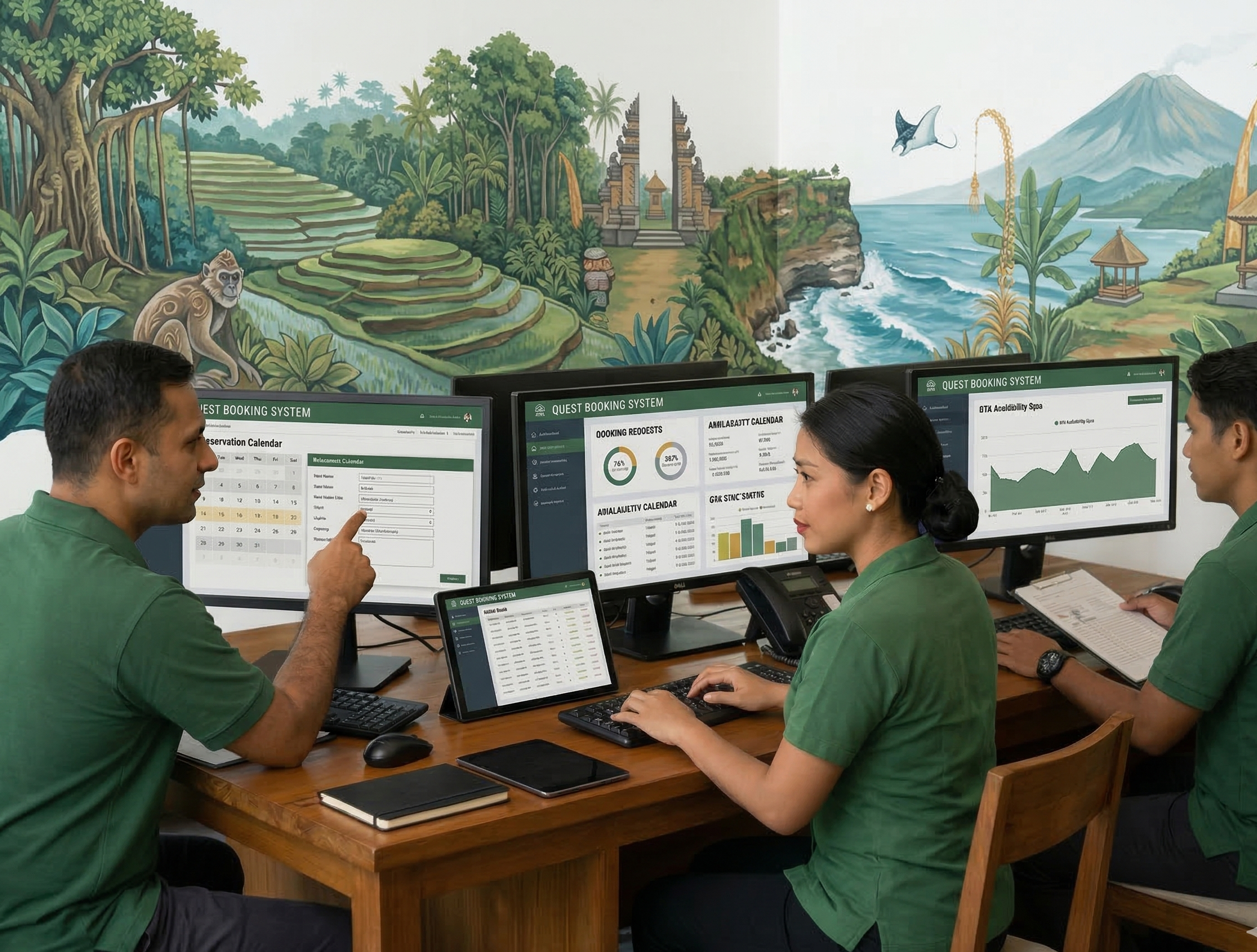 Bookings management at Omkara Experience