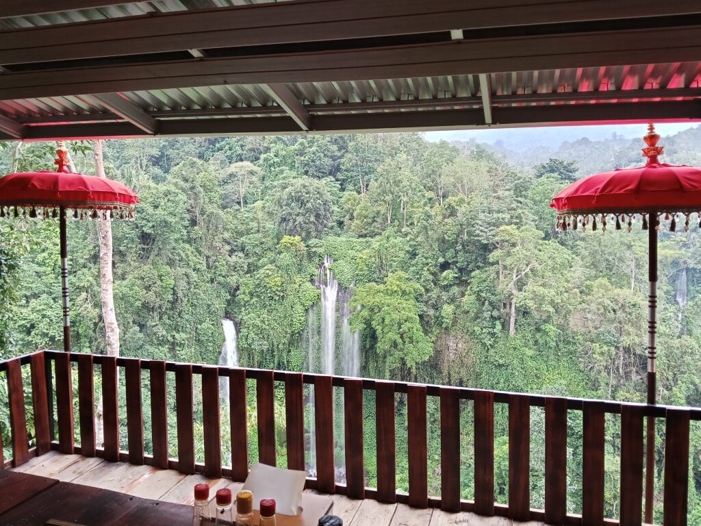 Hanging resto & bar sekumpul waterfall