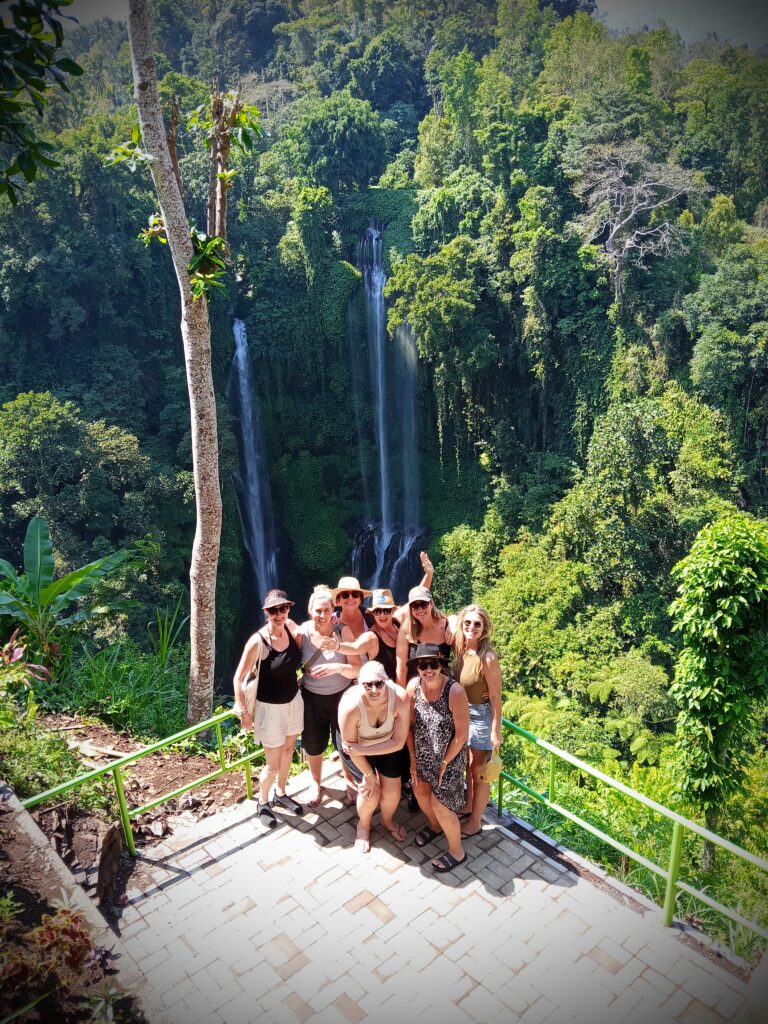 View point of Sekumpul waterfall